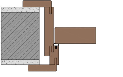 <h5>PLANO-MID (70/70)</h5><p>Дверное полотно в середине дверной коробки</p>